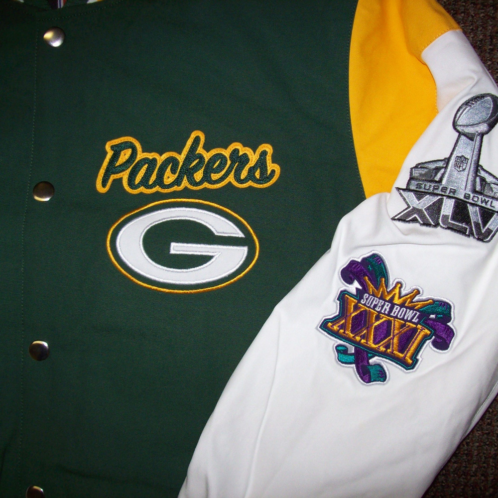 GREEN BAY PACKERS SUPER BOWL CHAMPIONSHIP JACKET